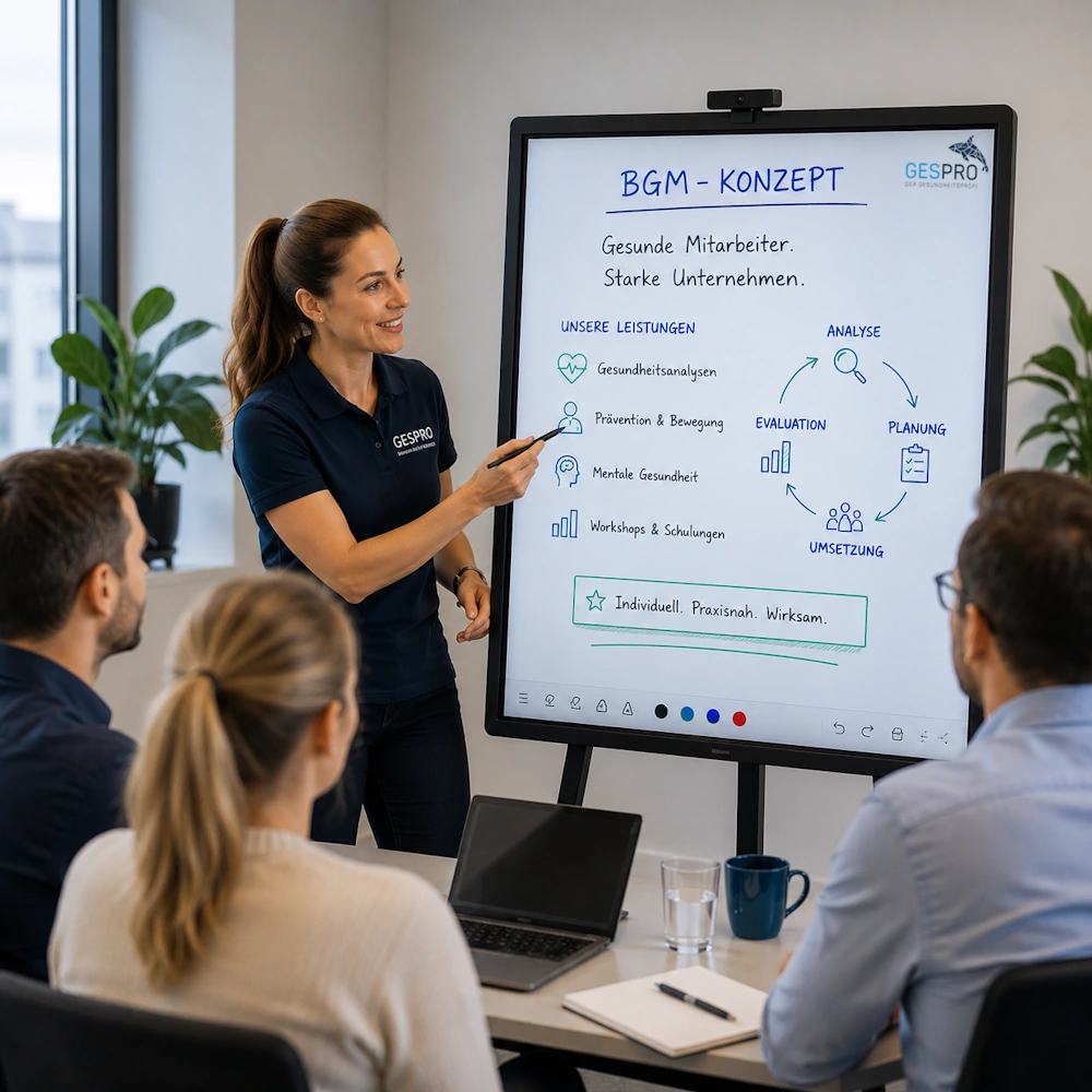 BGM Beratung und Gesundheitsmanagement für Unternehmen